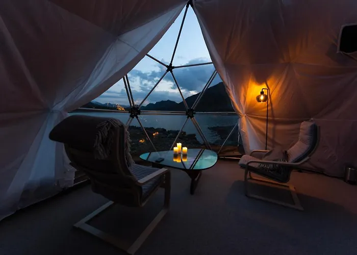 Campo de lujo Jotunheimen Arctic Domes